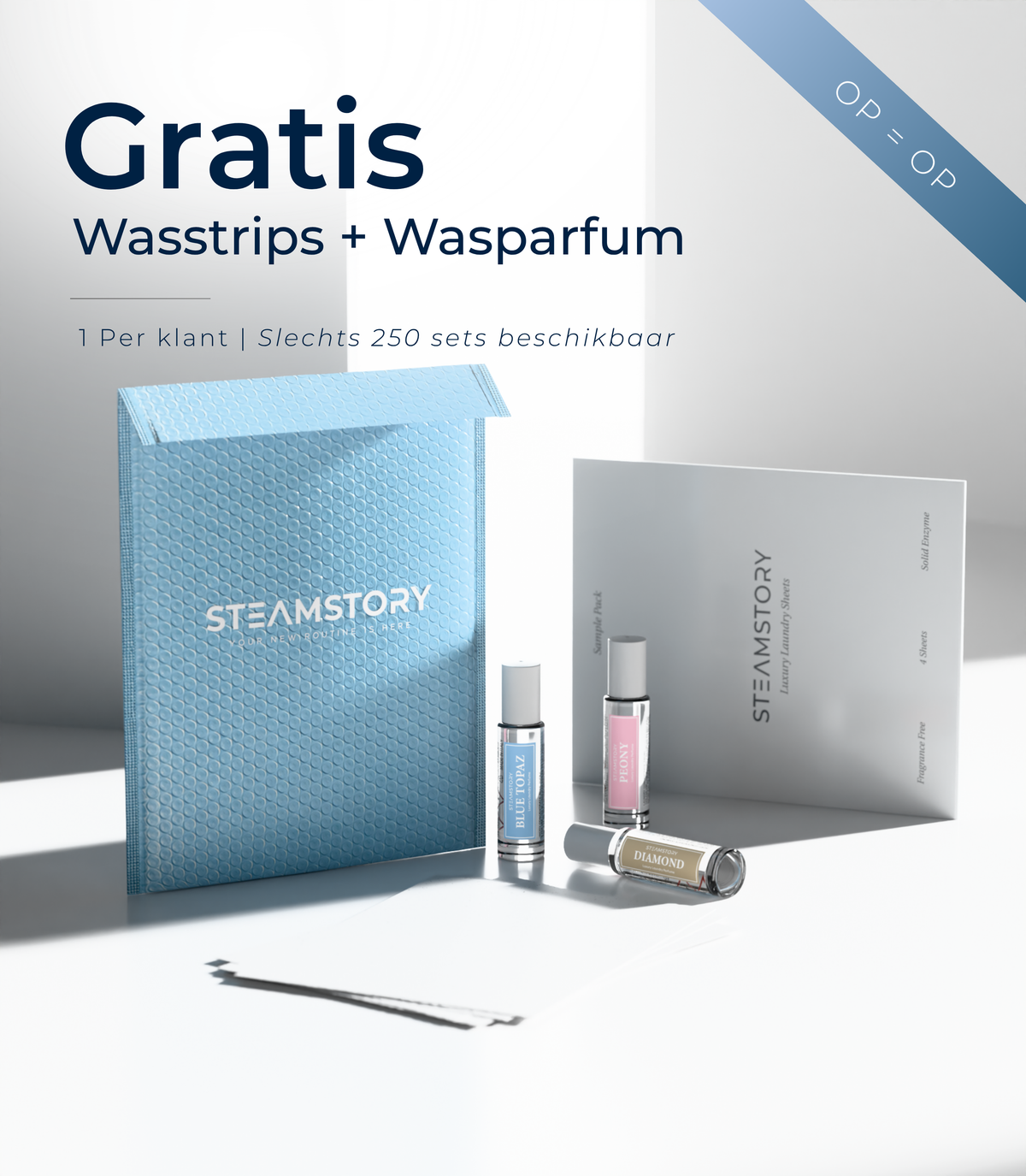 Discovery Set (Wasstrips + Wasparfum)
