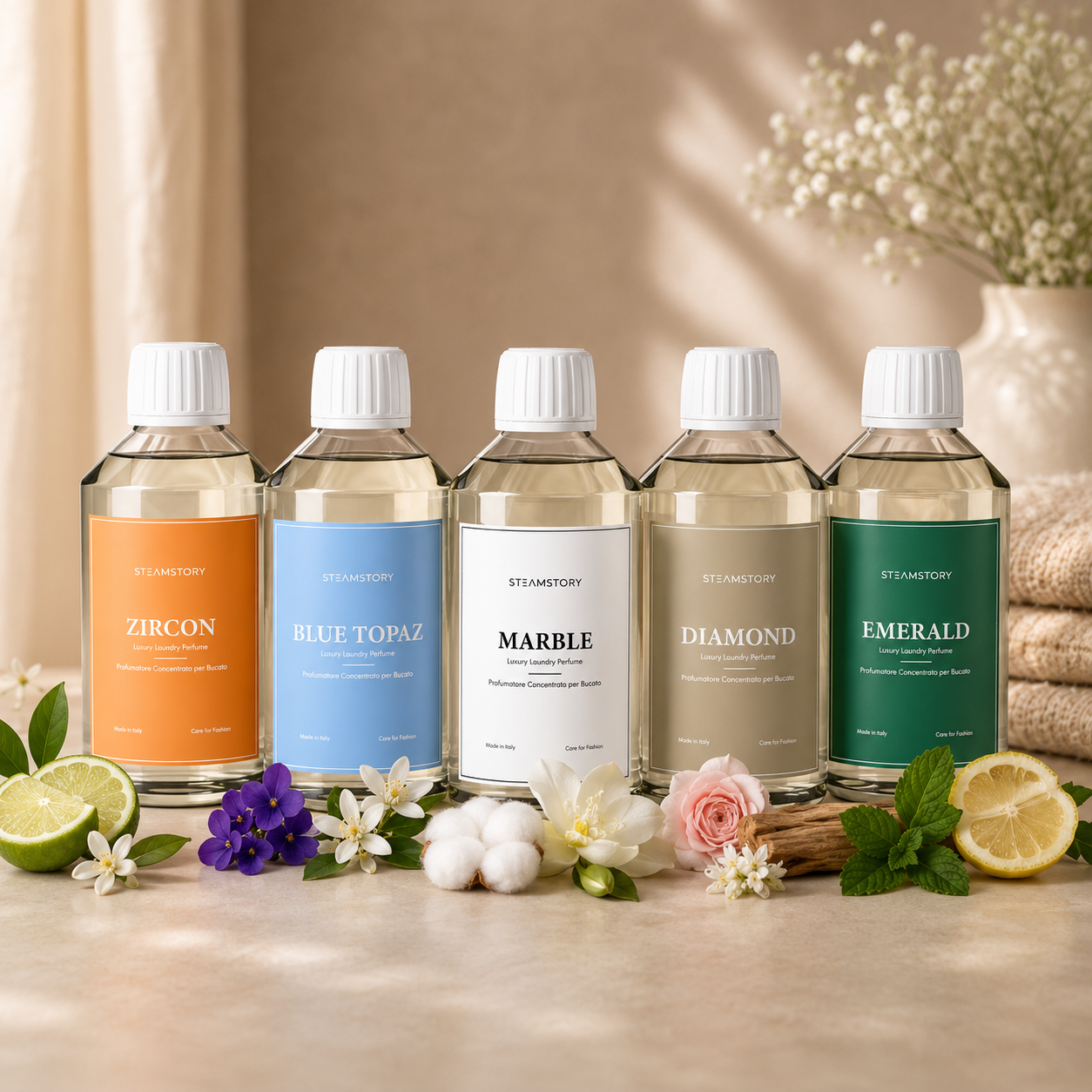Laundry Perfume Bundle Set (5x250ML)