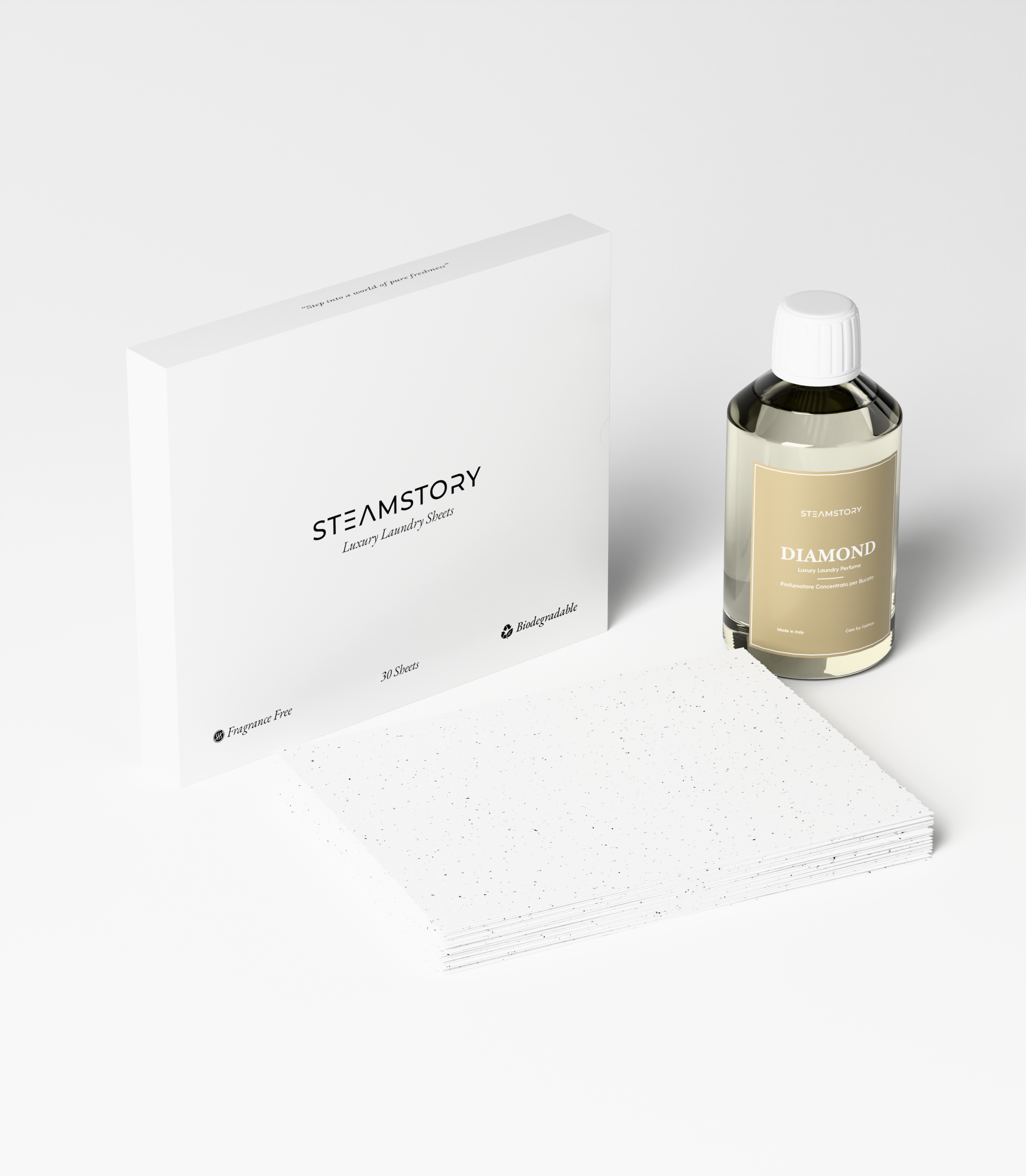 Laundry Sheets Bio + Diamond (500ML)