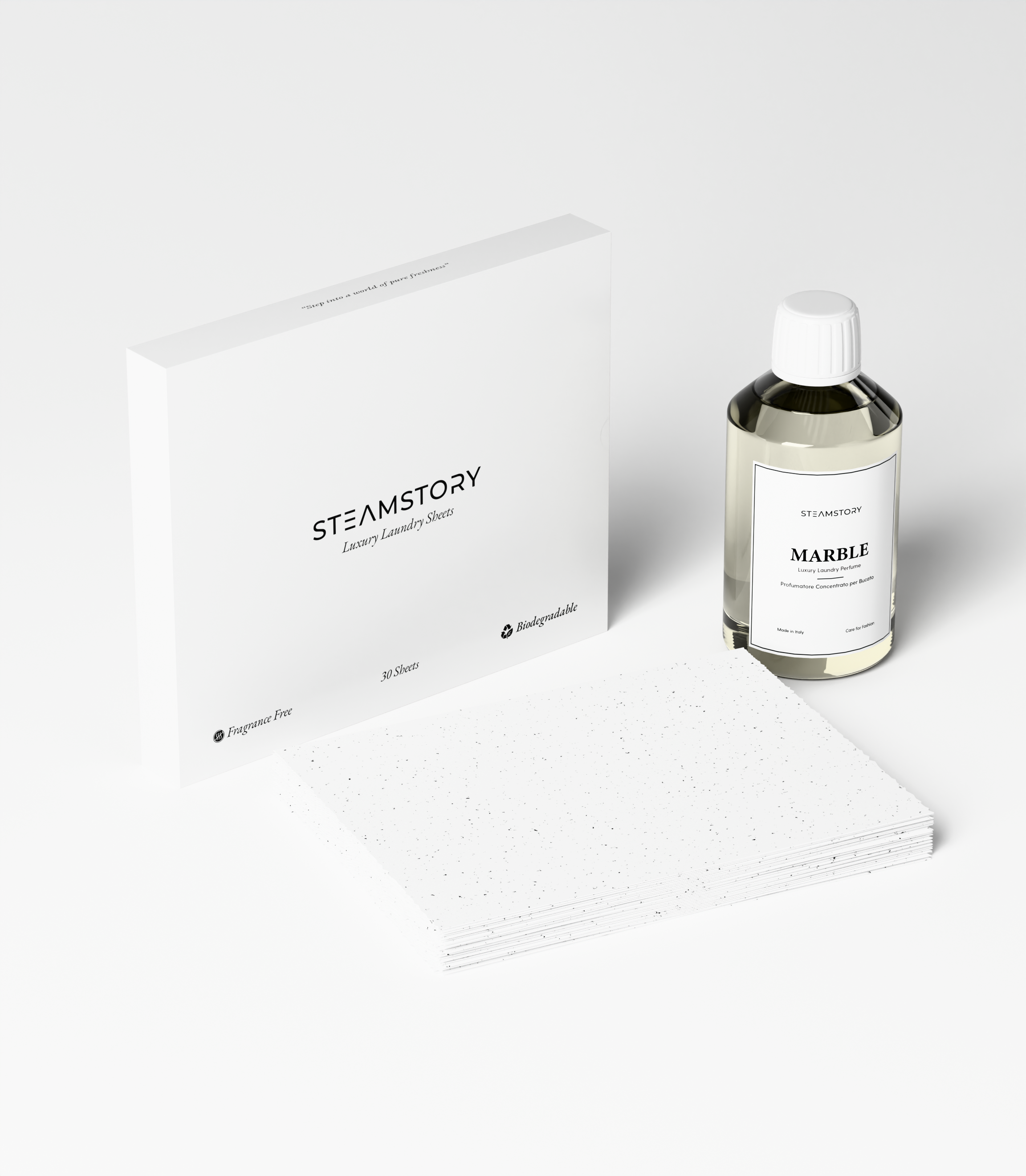 Laundry Sheets Bio + Marble (500ML)