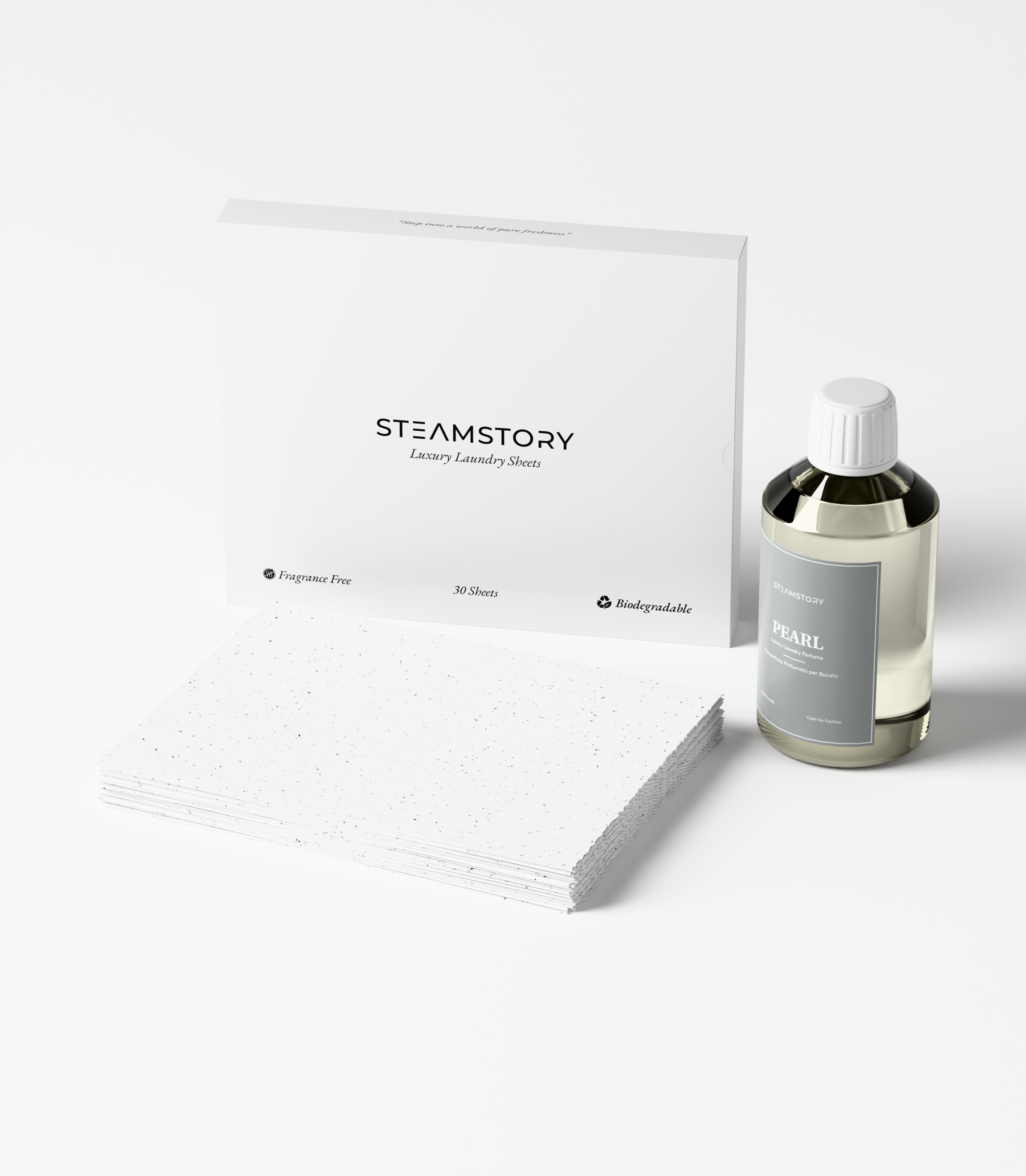 Laundry Sheets Bio + Pearl (500ML)