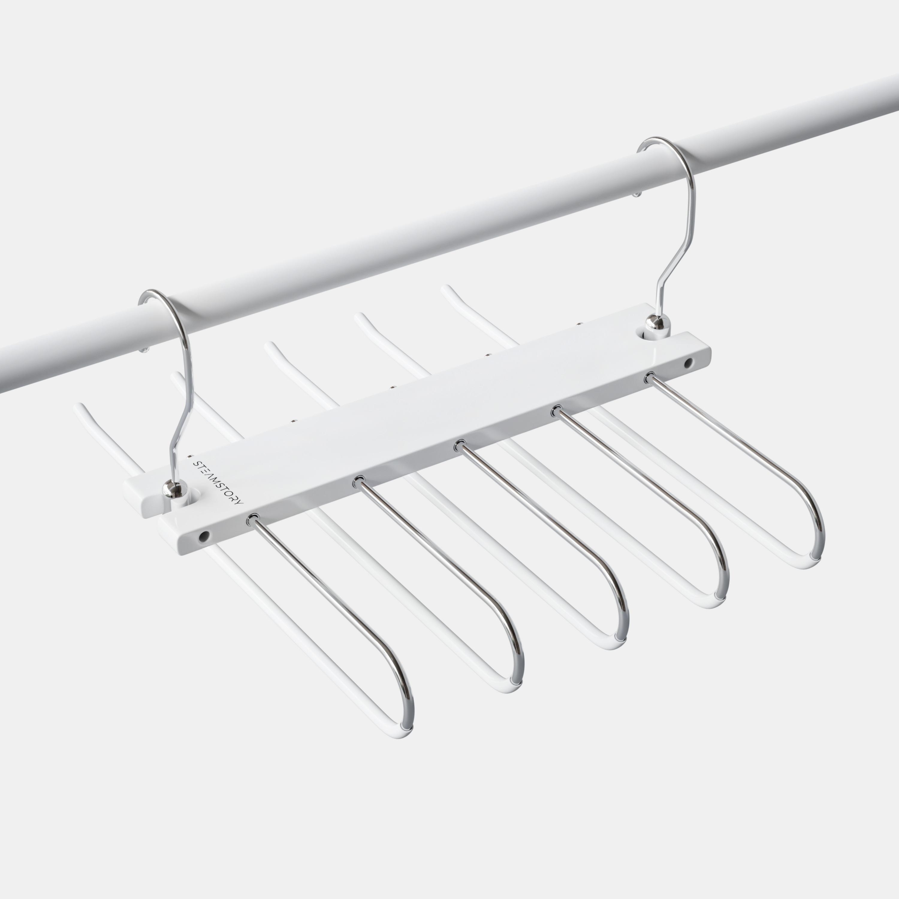 Space Saving Hanger - White